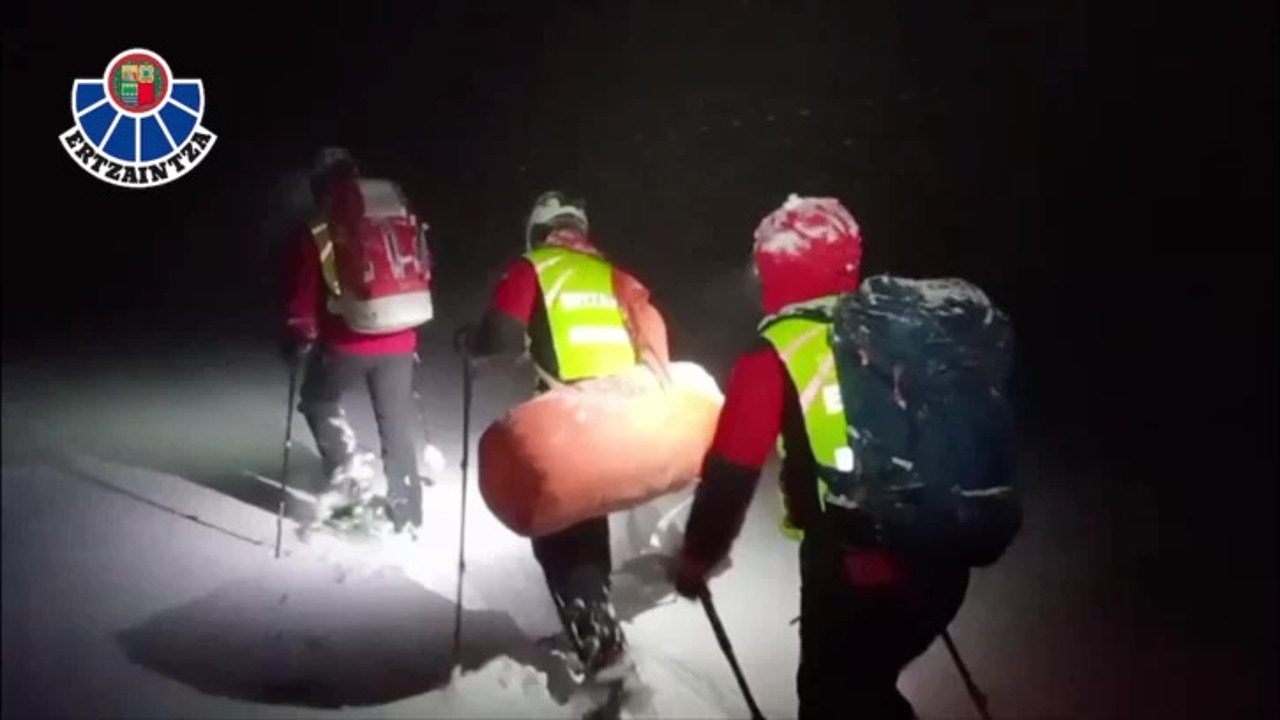 La Ertzaintza busca un pastor desaparecido en Aizkorri, Gipuzkoa