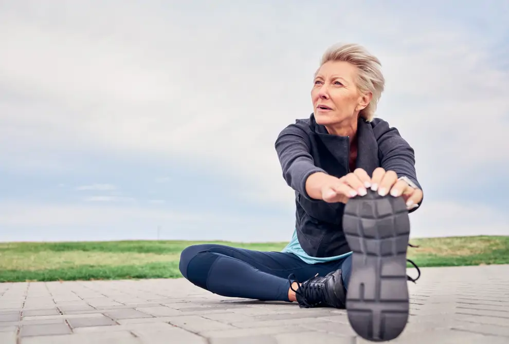 Estiramiento de piernas