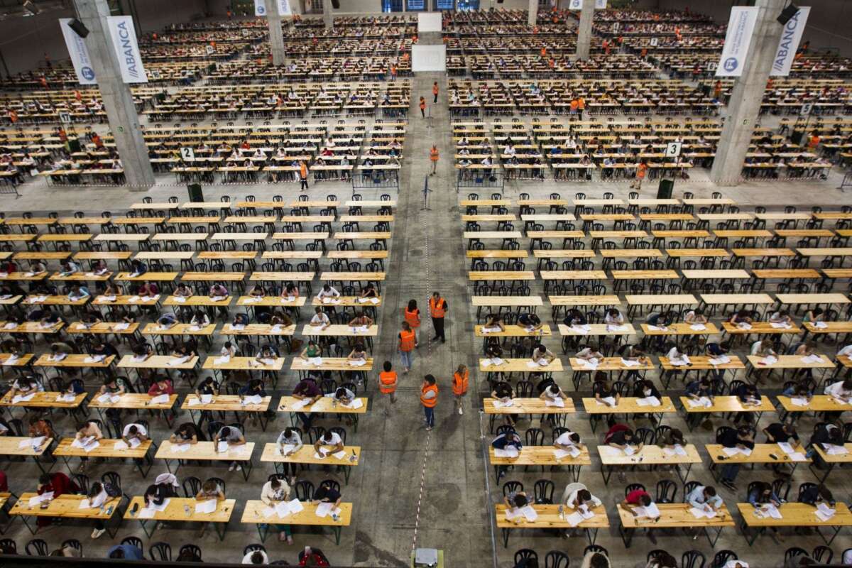 4.800 candidatos compiten este sábado por 1.000 plazas nacionales