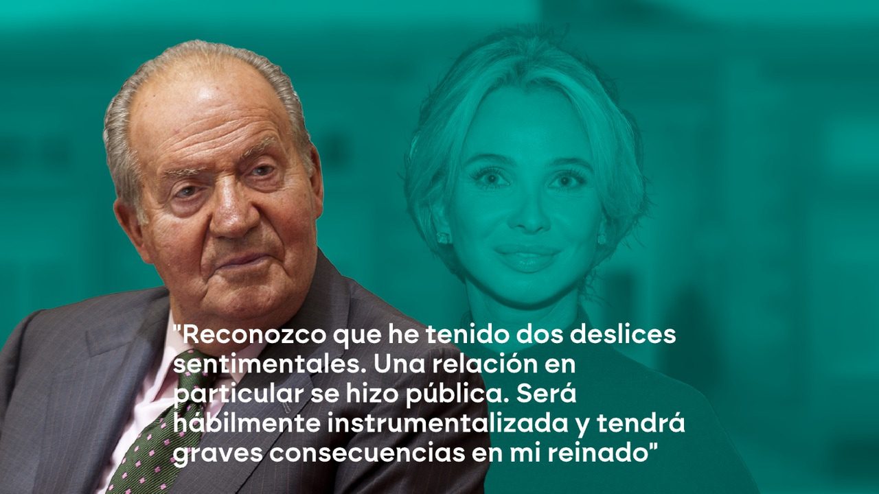 Las otras mujeres de la vida de Juan Carlos I que define como «deslices sentimentales»