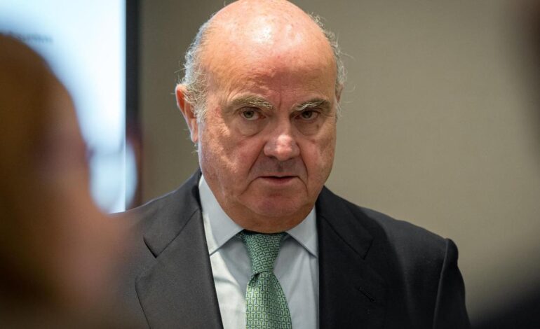 BCE BURBUJA IA | El BCE no ve una burbuja en la IA, pero alerta de las «valoraciones exageradas» de las tecnológicas