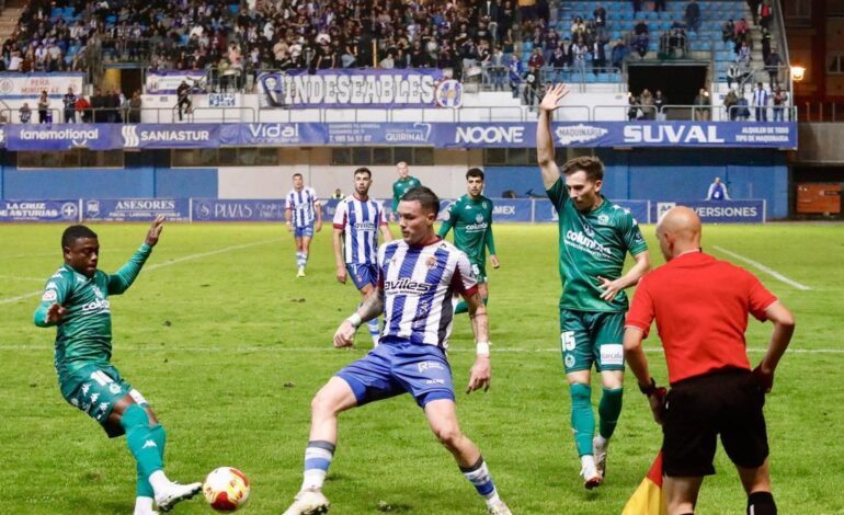 Sigue el partido entre el Avilés y el Cacereño