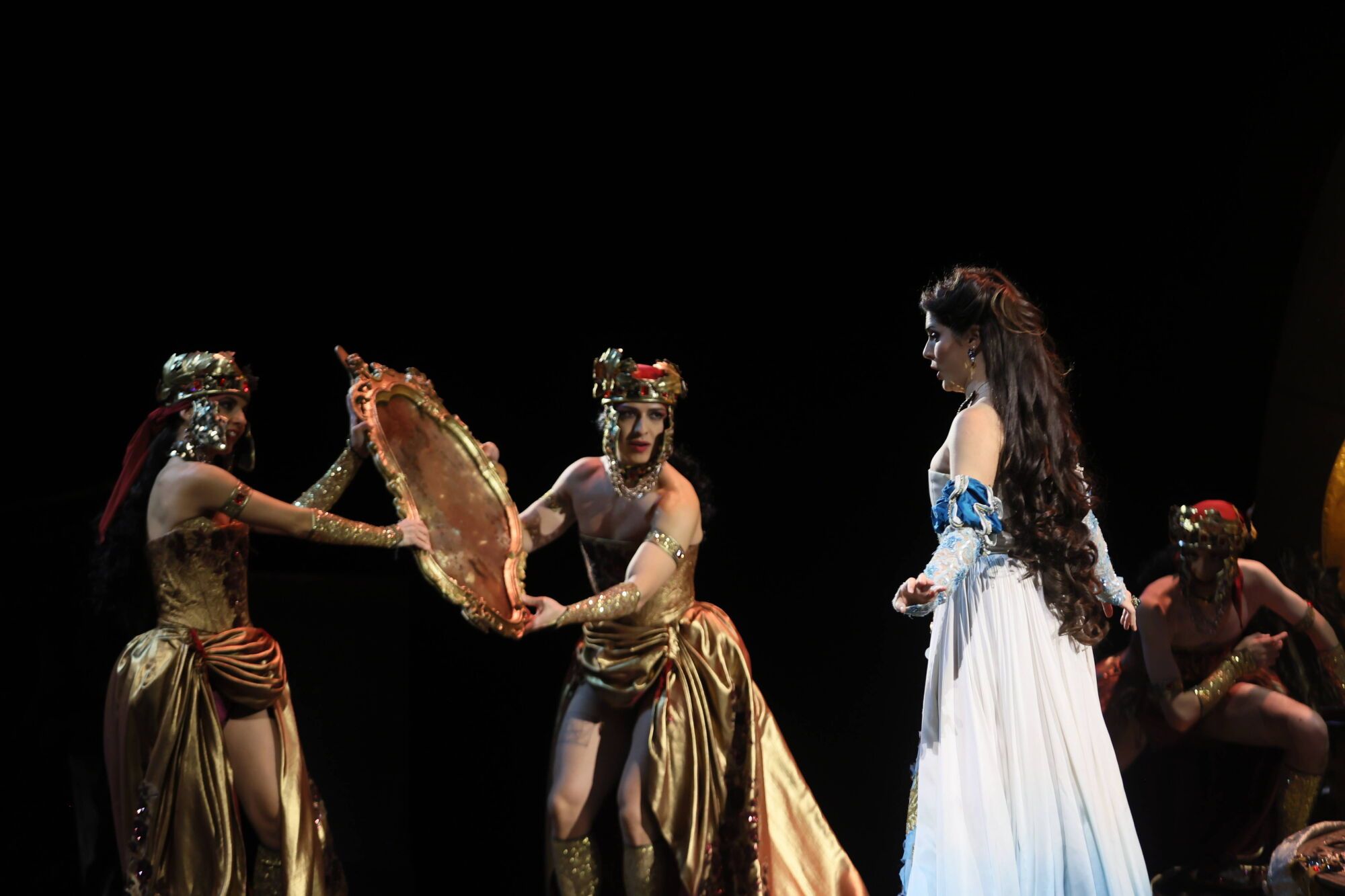 ensayos de ópera "orlando furioso" en el teatro campoamor