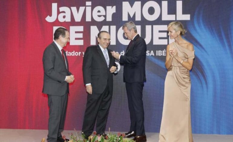 MEDALLA ORO EMPRESARIOS GALICIA | Javier Moll: «Somos parte de Galicia, amamos esta tierra y buscamos su prosperidad»