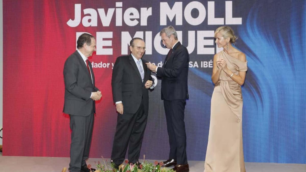 MEDALLA ORO EMPRESARIOS GALICIA | Javier Moll: «Somos parte de Galicia, amamos esta tierra y buscamos su prosperidad»