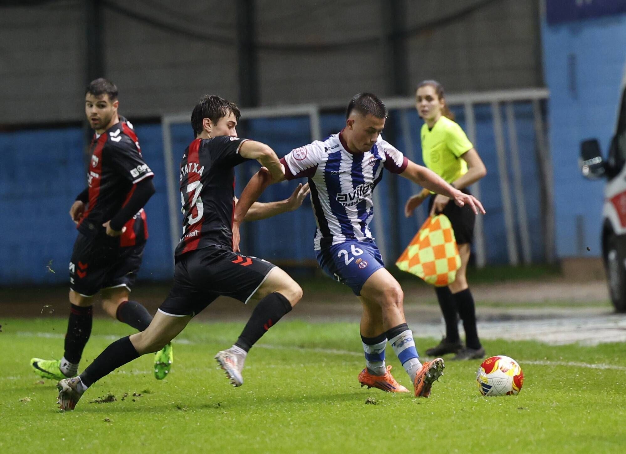 Así fue el partido entre Avilés y Arenas de Getxo