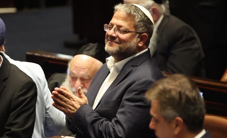 Los ministros ultras israelíes exigen a Netanyahu que garantice que nunca existirá un Estado palestino