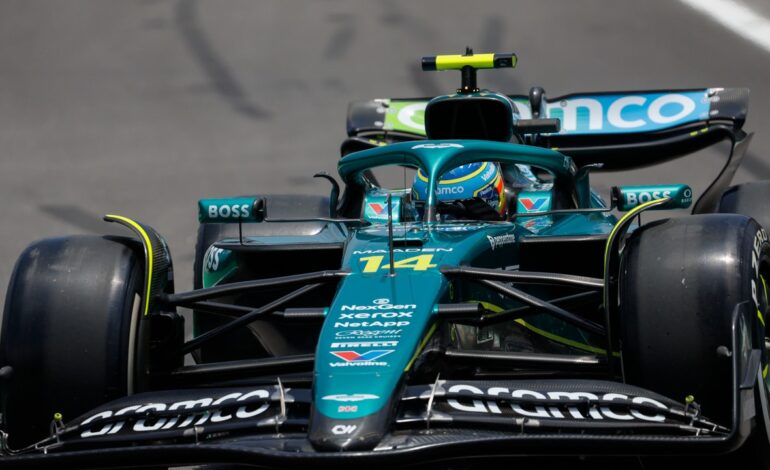 Fernando Alonso activa el ‘modo defensa’ en Brasil y firma un gran sexto en la sprint