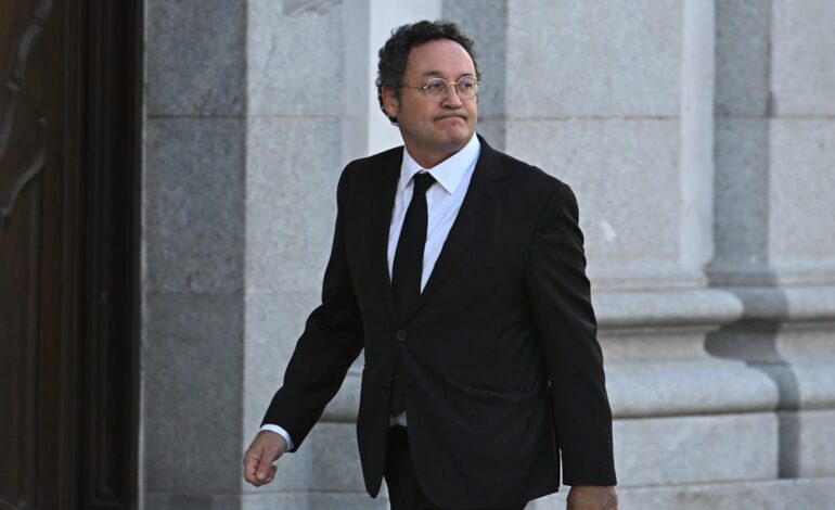 El fiscal general del Estado presenta su renuncia tras la condena del Supremo