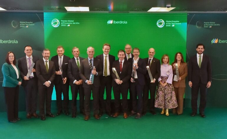 Iberdrola entrega en Bilbao sus Premios Globales al Proveedor del Año