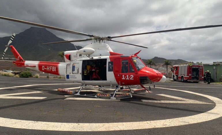 Un parapentista resulta herido al sufrir una caída en la zona del Barranco del Infierno (Tenerife)