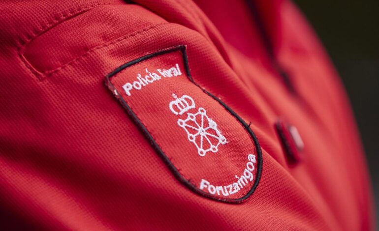 La Policía Foral sigue a un hombre con un revólver falso y termina deteniendo a otro por tráfico de droga