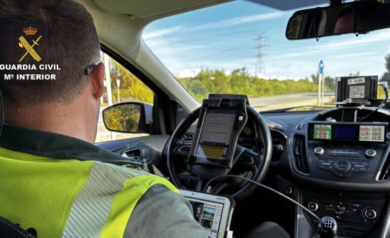 Investigado el conductor de una moto por circular a 178 km/h en un tramo de 80 en la A-48 por Chiclana (Cádiz)