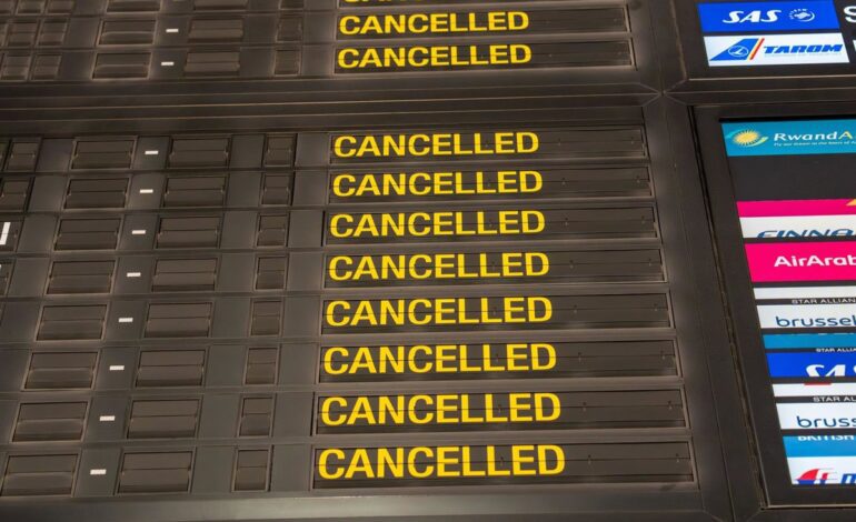 Bélgica cierra su espacio aéreo por la presencia de drones en el aeropuerto de Bruselas