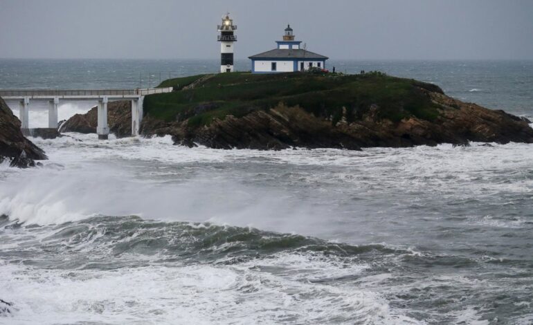 Vientos de más de 150 km/h y lluvias abundantes en el oeste de Galicia, con mas de 70 incidencias por el temporal