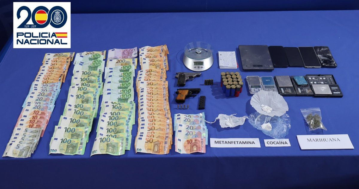 Desarticulan cuatro puntos de venta de cocaína con seis personas detenidas en Salamanca y Santa Marta