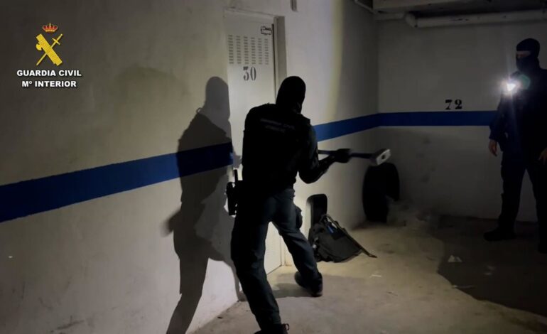 Desmantelada una red de ‘narco okupas’ en Vilamarxant