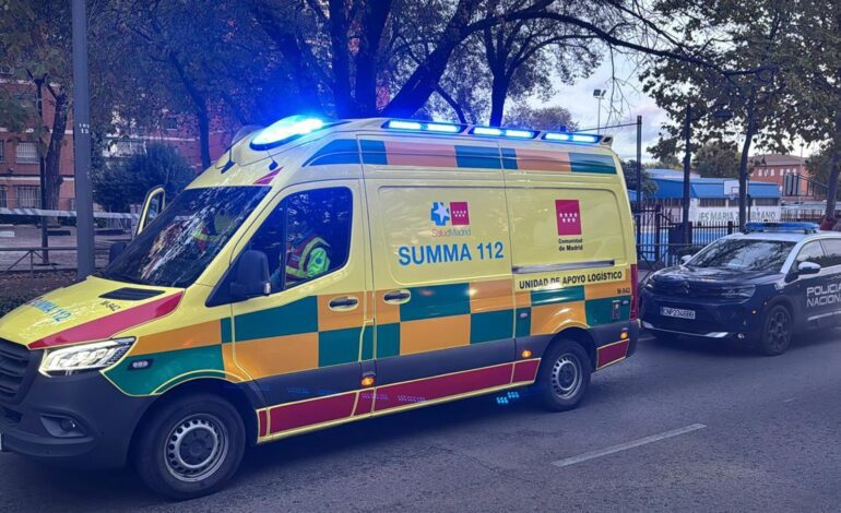 Grave una mujer de 80 años tras ser atropellada por una furgoneta en La Latina