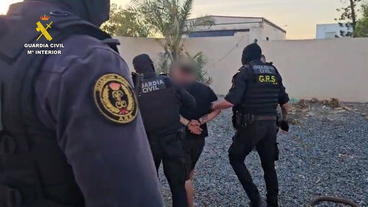 Prisión para nueve de los detenidos en Almería tras la incautación de una tonelada y media de cocaína