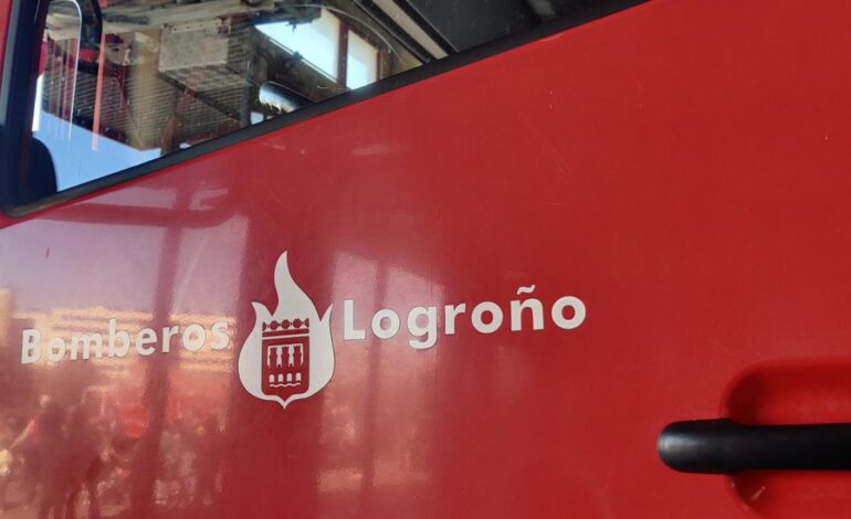 Arde un contenedor en la zona este de Logroño