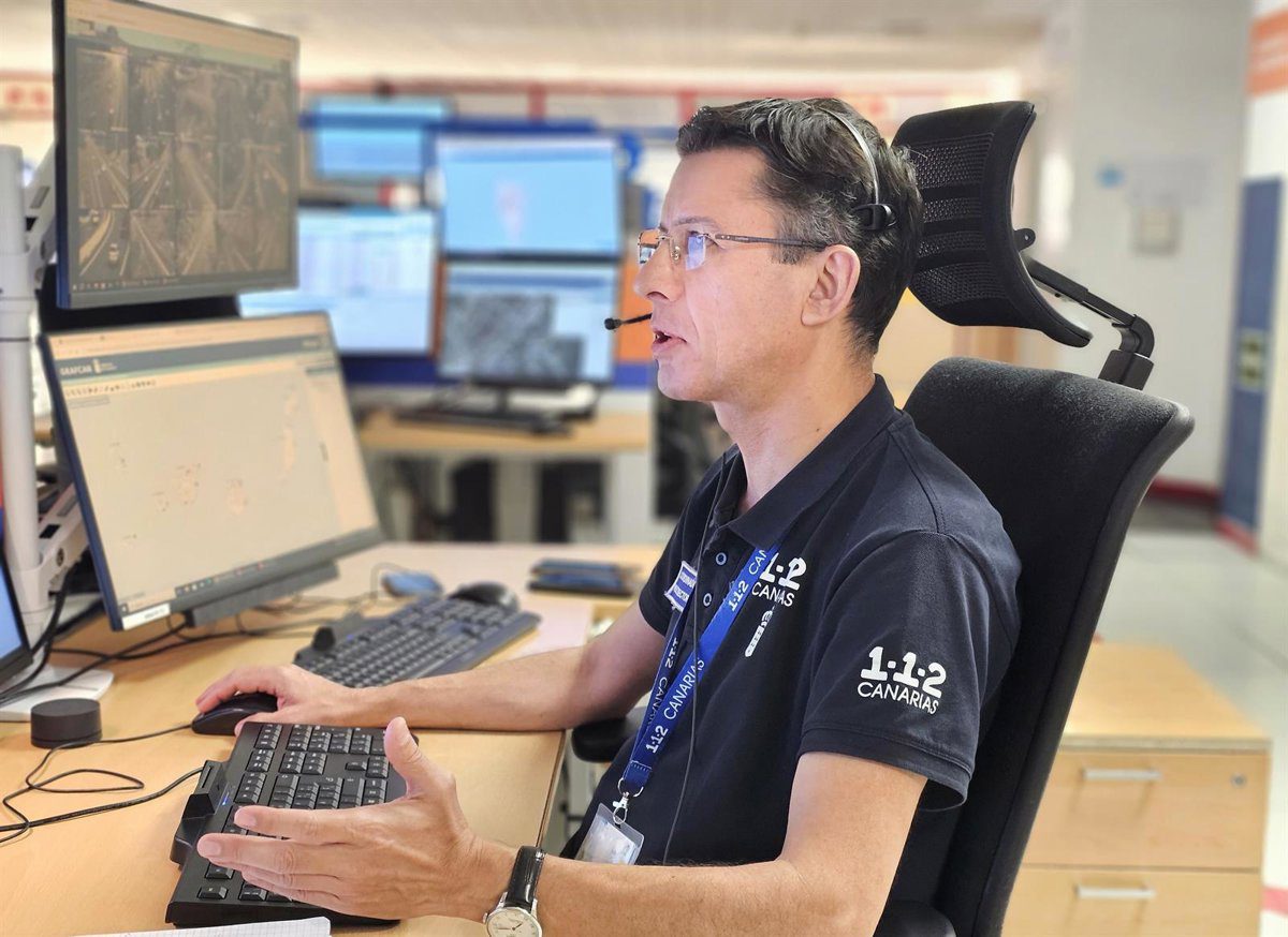 Herido tras producirse la colisión entre un turismo y una guagua en una vía de Guía de Isora (Tenerife)