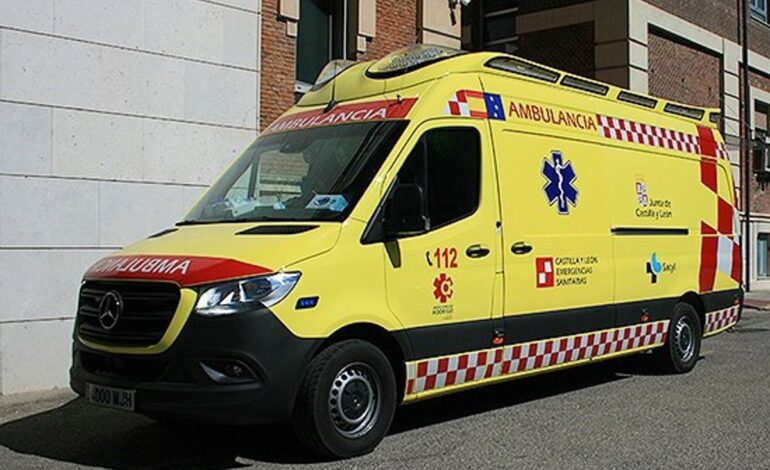 Varios heridos, uno de ellos atrapado, en un choque entre dos turismos en Merindad de Montija (Burgos)