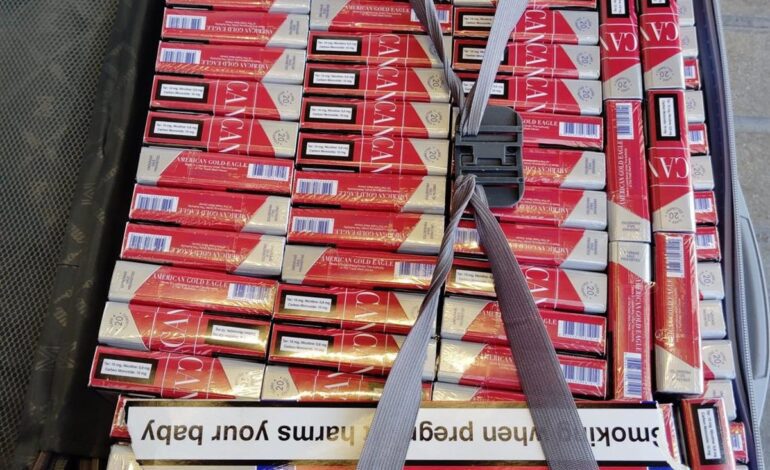 Incautadas 1.324 cajetillas de tabaco de contrabando en la estación del Nord de Barcelona