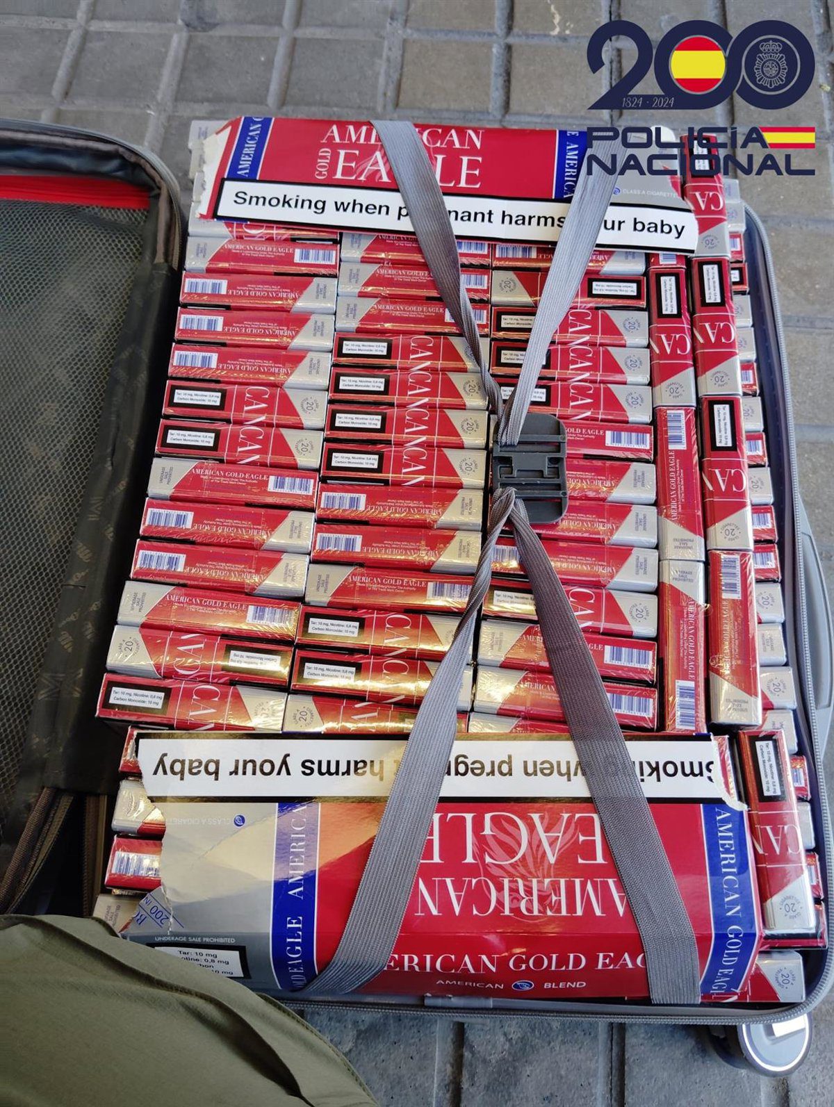 Incautadas 1.324 cajetillas de tabaco de contrabando en la estación del Nord de Barcelona