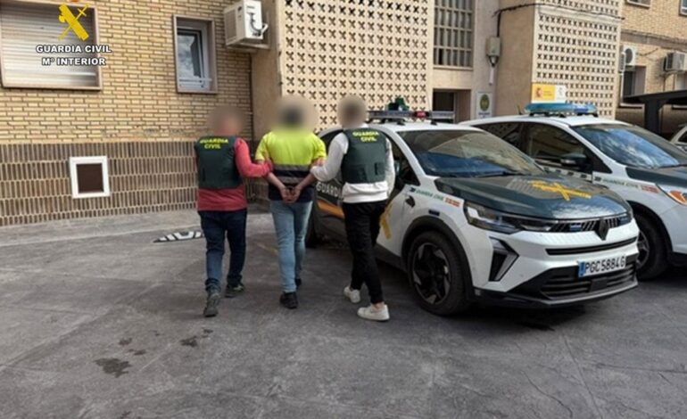 La Guardia Civil desmantela un punto de venta de cocaína «a crédito» en Villena
