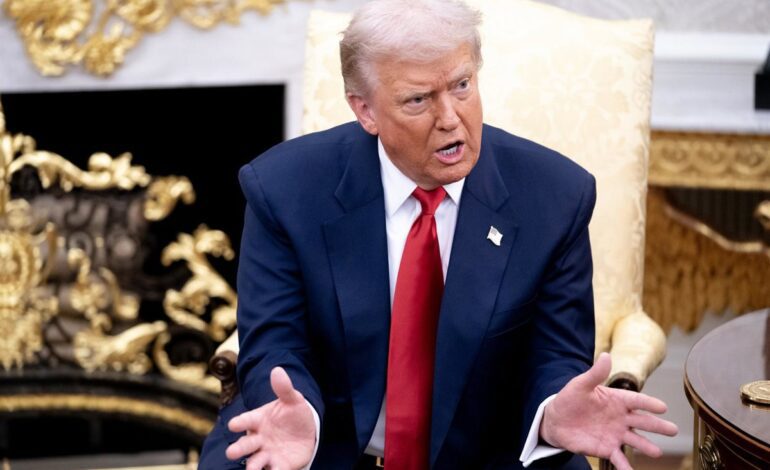 Trump promete ayuda de EEUU para poner fin a la guerra en Sudán, a petición de Arabia Saudí