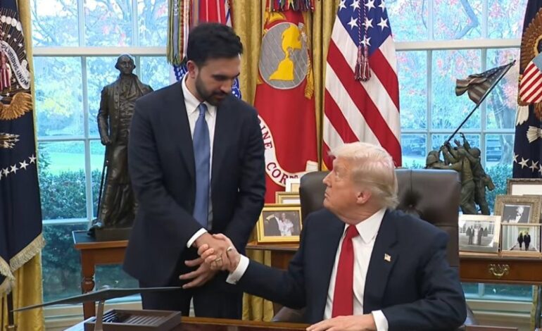 Trump dice que Mamdani será un «excelente alcalde» de Nueva York tras su reunión en la Casa Blanca