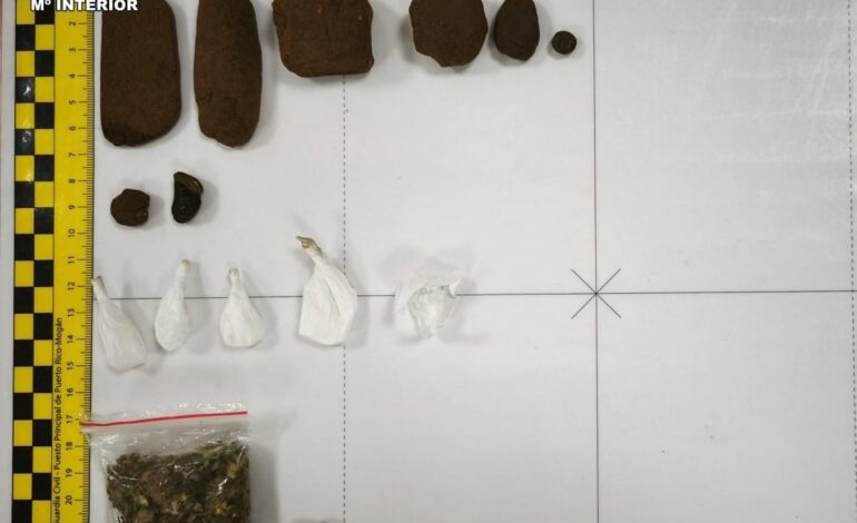 Detienen a tres personas e intervienen drogas en un operativo de la Guardia Civil en Mogán (Gran Canaria)