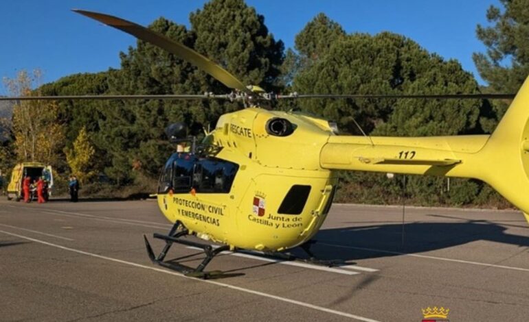 Rescatado un varón de 71 años herido en la Ruta de la Peña de Chilla, en Candeleda (Ávila)