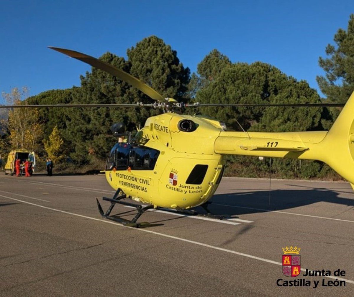 Rescatado un varón de 71 años herido en la Ruta de la Peña de Chilla, en Candeleda (Ávila)