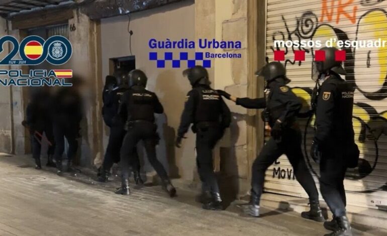 Desmantelada una red de explotación sexual de mujeres en Barcelona y Marbella (Málaga)