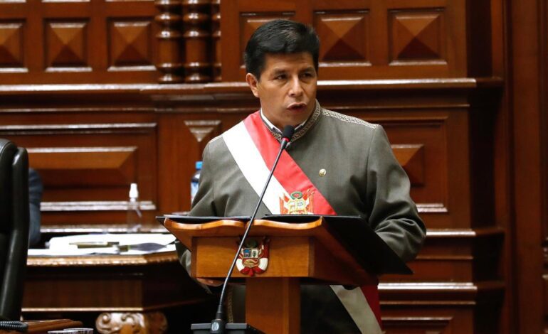 Condenado a más de once años de prisión el expresidente de Perú Pedro Castillo por conspiración para rebelión