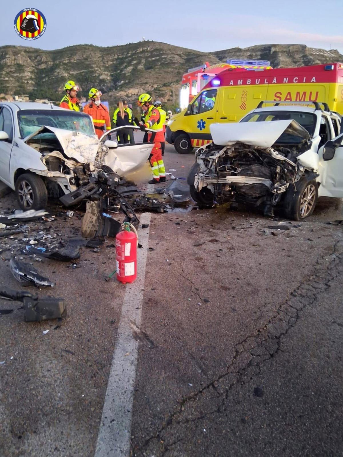 Fallece una mujer de 32 de años en un accidente de tráfico en Cullera