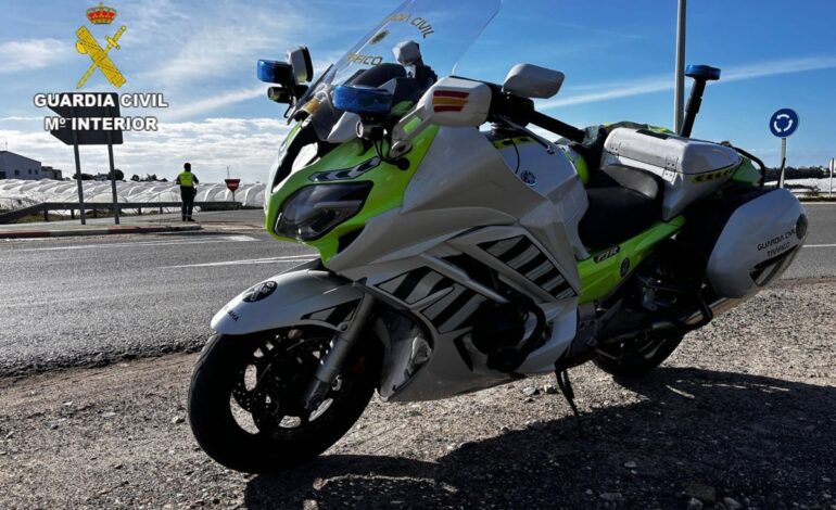 Andalucía cierra el fin de semana con 5 fallecidos en accidentes de tráfico en sus carreteras interurbanas