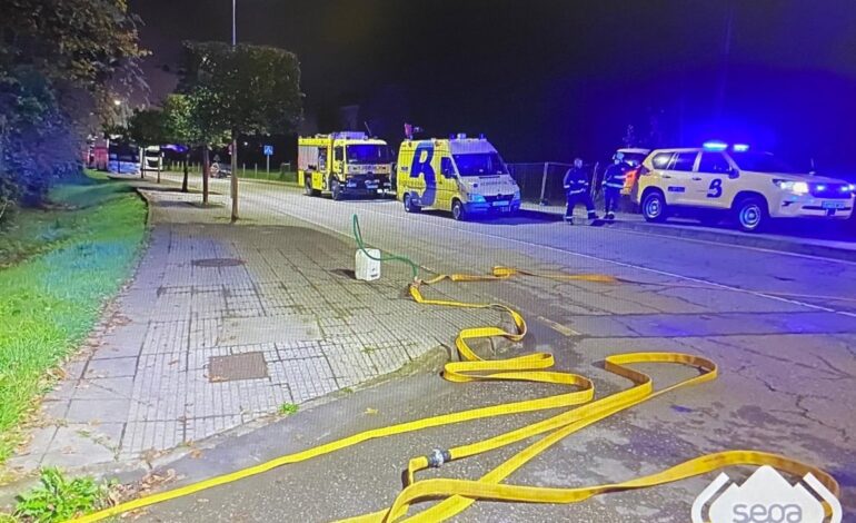 Activado el PLAMERPA en Situación 1 por la fuga de anhídrido acético de un camión cisterna en Parres