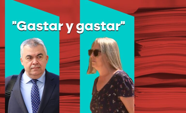 Le conocen todas las vendedoras de El Corte Inglés. No son nada discretos