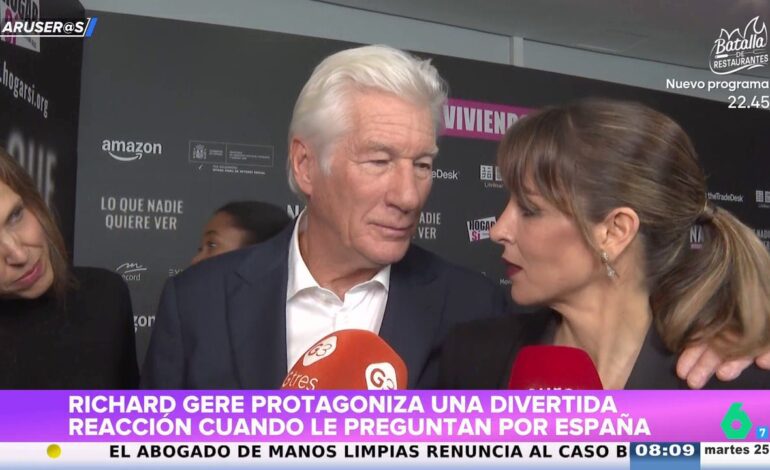 Angie Cárdenas analiza la tensión de Richard Gere y Alejandra Gere en este vídeo: «Es terrible»