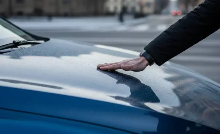 Este invierno, antes de subir al coche dale un golpe al capó