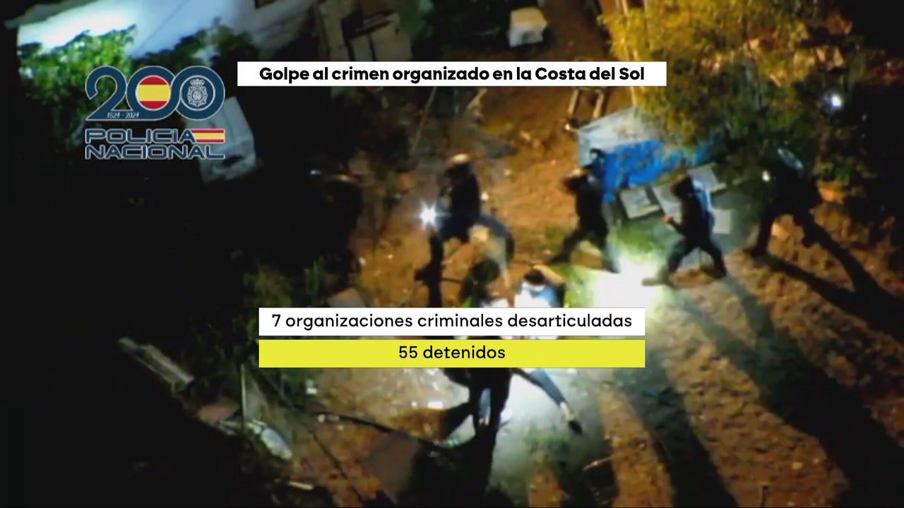 detenidas 55 personas y desarticuladas siete organizaciones