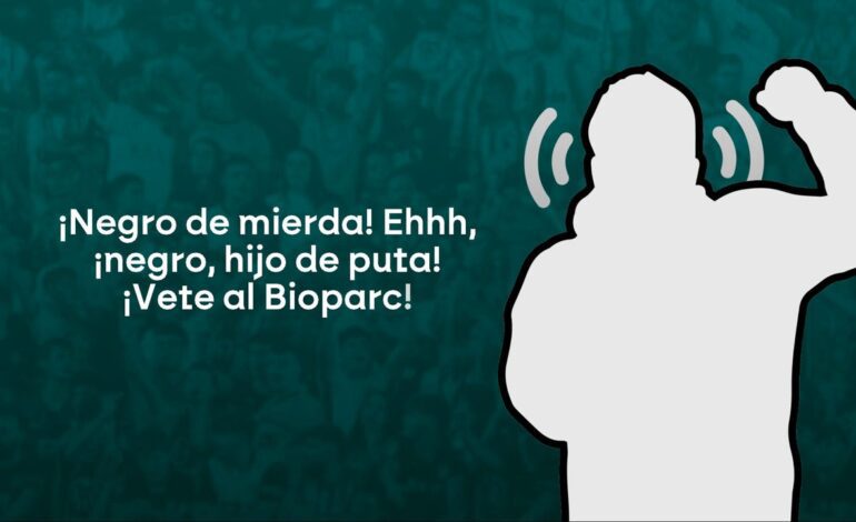 El Valencia expulsa de Mestalla a un abonado por los constantes insultos racistas que profería durante los partidos