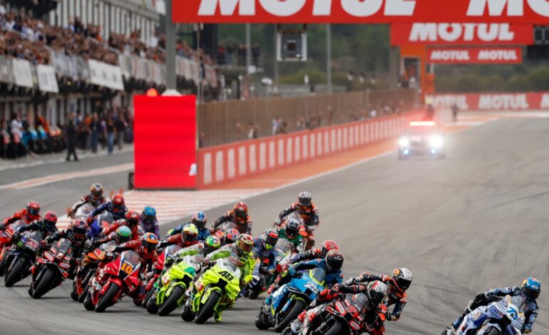 carrera del Gran Premio de Valencia de motociclismo en Cheste