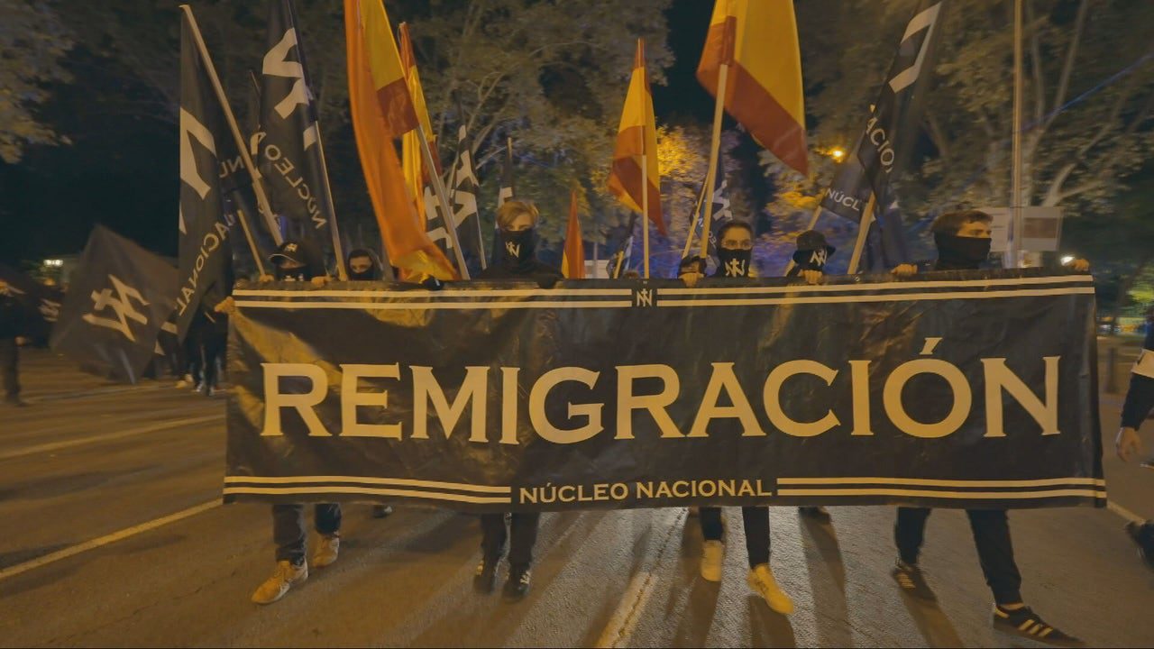 así es Núcleo Nacional, el grupo neonazi más activo de Madrid