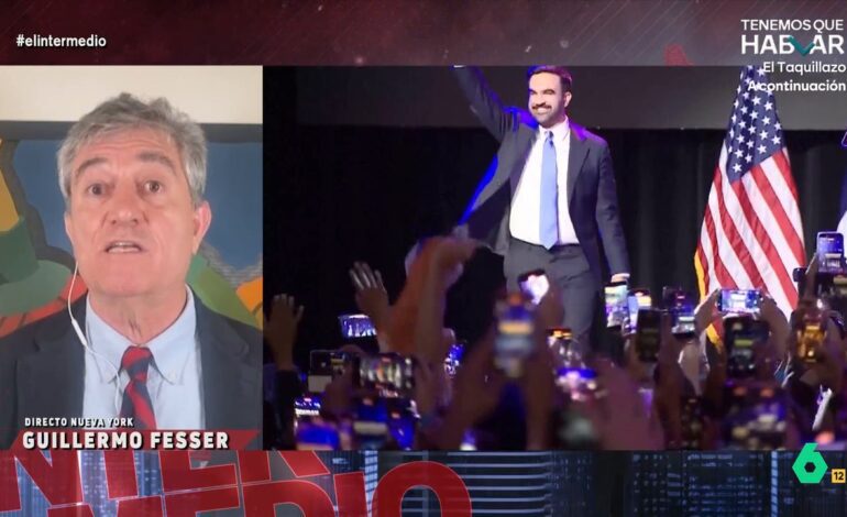 Guillermo Fesser analiza la victoria de Zohran Mamdani, nuevo alcalde de Nueva York: «Es un cambio generacional»