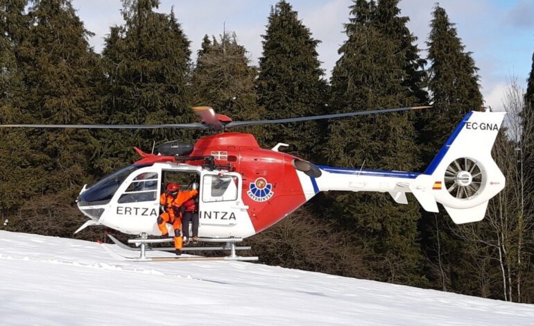 Encuentran sin vida al pastor desaparecido en el monte Aizkorri tras dos días de búsqueda