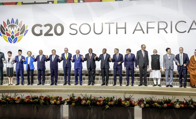 El G20 defiende el multilateralismo para trabajar «por una paz justa» en Ucrania