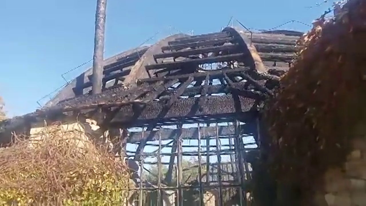Un incendio destruye la cúpula del restaurante Mas Marroch de los hermanos Roca
